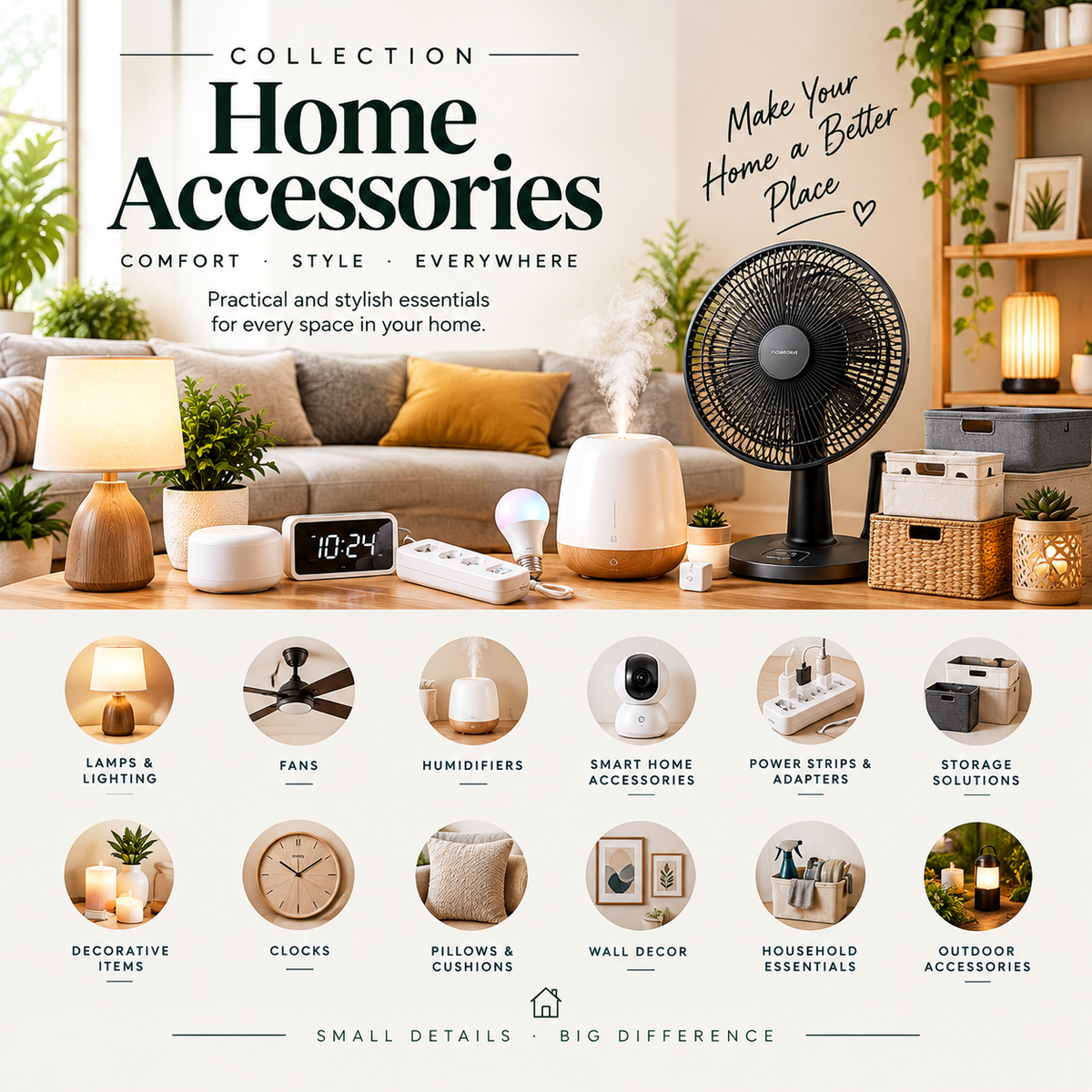 Home accesories