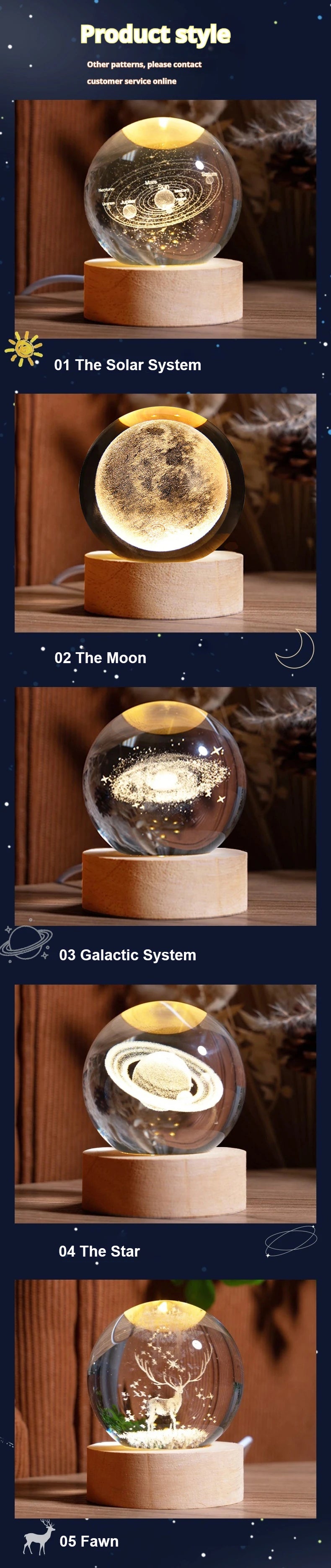 Planets lamp