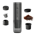 Wireless Electric Capsule Coffee Maker 2-in-1 Coffee Machine for Car & Home Camping Portable