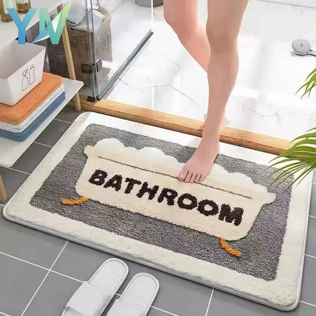 CozyStep™ – Soft Absorbent Bathroom Mat
