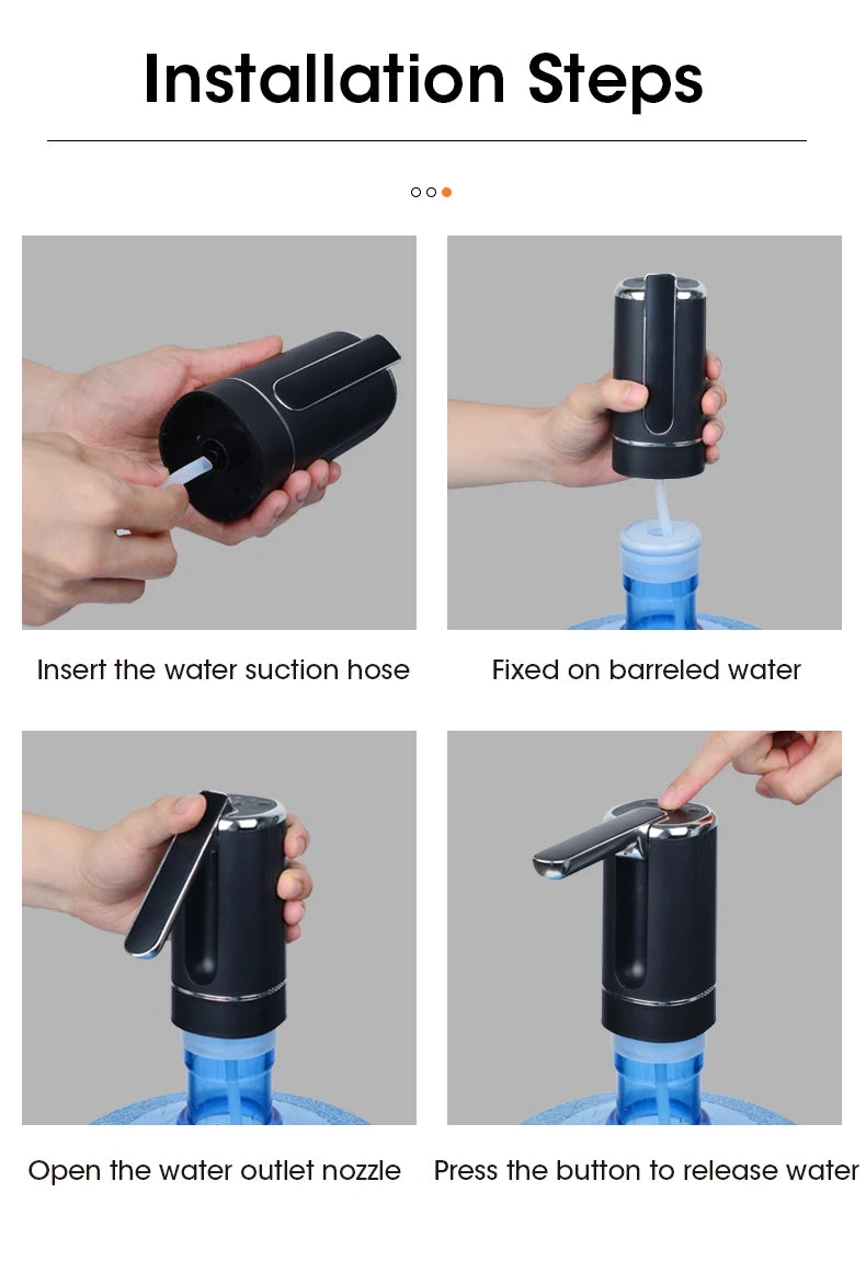 AquaGo™ – Portable Electric Water Pump